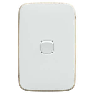 Iconic Essence Switch Single Vertical 20A Arctic White