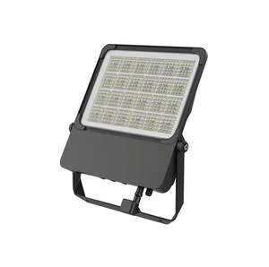Bright Star II Floodlight 100 Power Select TC Dim Bk Sensor