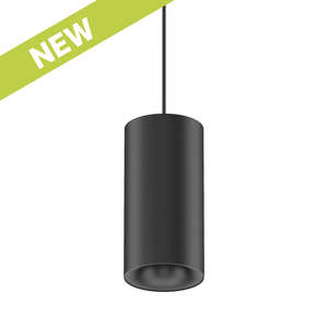 Led Interior 214: Cevon T23 Dark Art Pendant Spot 9W 3k 40Deg Black