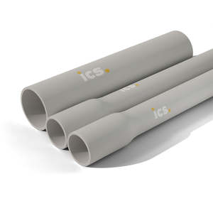 Electrical Conduit 40mm HD 4m Grey Bundle of 5