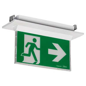 Flexo Edgelight 2-In-1 Recessed & Surface White LIFEPO4