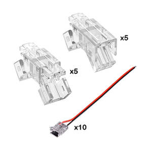 Led: Task Mini Strip Connector 10mm Mono SMD/COB Multi Pack