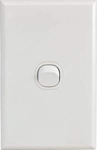 Switch Ec001590: Home Logix Switch Single White