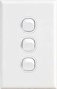Home Logix Switch Triple White