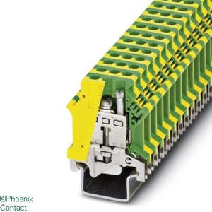 USLKG 16-1 Terminal Earth 16mm Green-Yellow