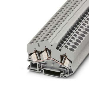 STS 6-TWIN Terminal 6mm Spring Cage Grey