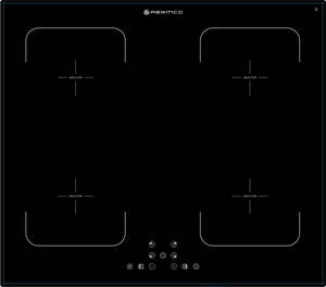 Hob 600mm Induction Zoneless No Frame