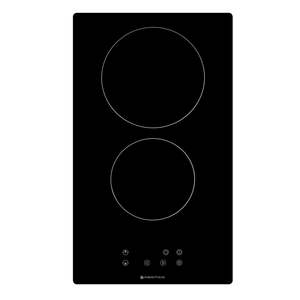 Hob 300mm 2Element Electric Cooktop Stainless Steel