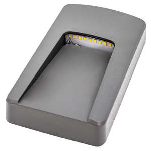 Task LED Exterior Wall Light Rectangle 3W 3K IP65