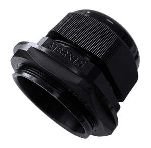 Flex Pvcmetal Conduitfittings 58: Cable Gland Nylon IP68 Black 63mm (2)