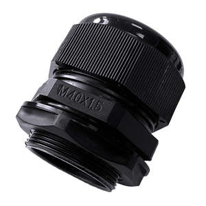 Flex Pvcmetal Conduitfittings 58: Cable Gland Nylon IP68 Black 40mm (5)