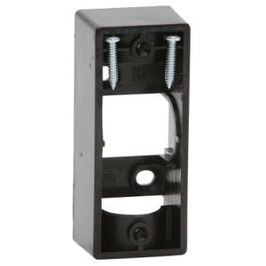 Plug Socket Connector 78: Mounting Block Architrave Black