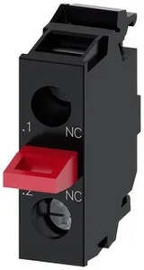 Contactors 83: Aux Contact Block 1N/C Base Mnt 3SU1400-2AA10-1CA0