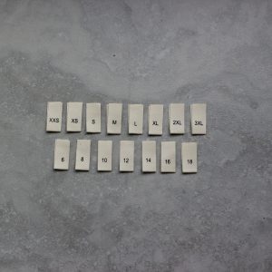 Products: Black Woven Size Pips (MINZ)