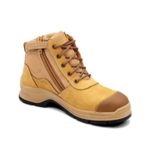 BLUNDSTONE 318 ZIP SIDED SAFETY BOOT, PAIR