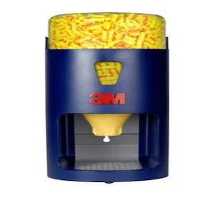 Hearing Protection: 3M NEON EARPLUGS + ONE TOUCH DISPENSER (500 PAIRS)