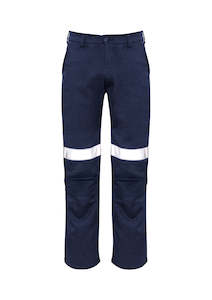 Mens Orange Flame Traditional Style Taped Work Pant ZP523