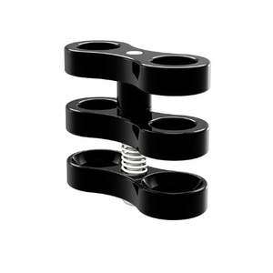 Divepro 1: DivePro Z02A 2-Hole Butterfly Clamp