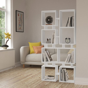 Products: Uluborlu Bookcase No.1 - White, Wide area? Solved