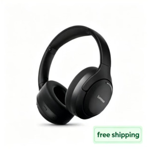 Electronics Headphones Earphones: Lenovo EB325 Wireless Gaming Headset – Bluetooth 5.4, 360° Surround Sound & Built-In Microphone