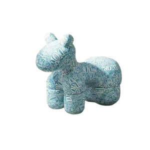 Yangbizon Pony Accent Seat, blue