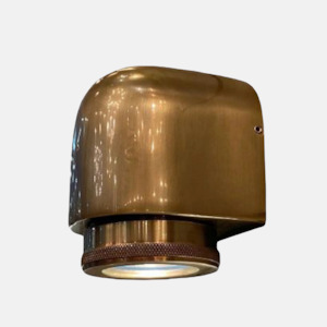 Huxley Brass Outdoor Wall Light