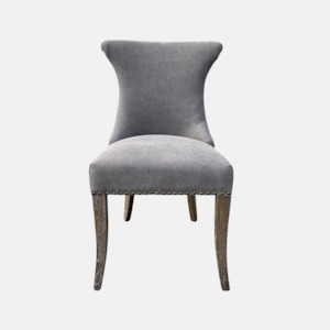 Dining 1: Largo Ring Back Dining Chair - Grey