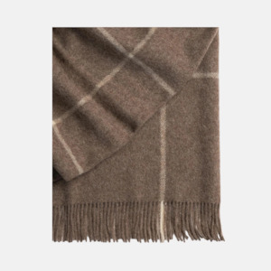 Cushions Throws: Ranfurly Throw - Oak
