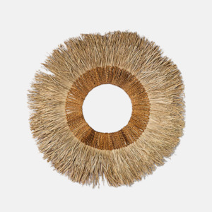 Mirrors: Sea Grass Round Mirror