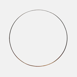 Bouvier Large Round Mirror - Copper/Bronze