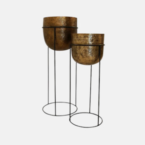 Planters: Wine Cooler on Stand (SET2)