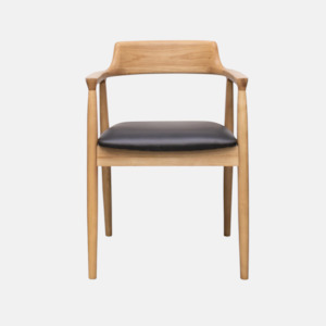 Ealing Dining Chair - Natural & Black