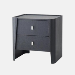 Sale: Regent 2 Drawer  Bedside - Black