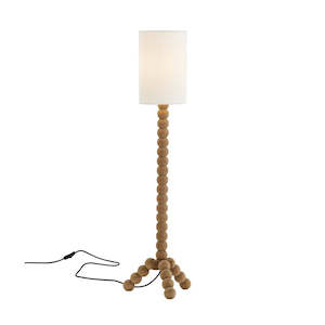 COVINA FLOOR LAMP - NATURAL