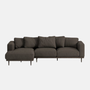 Knoll Corner Sofa - Mocha
