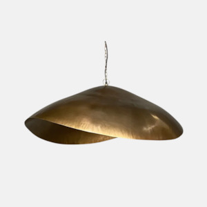 Pendants: Masaomi Pendant - Gold