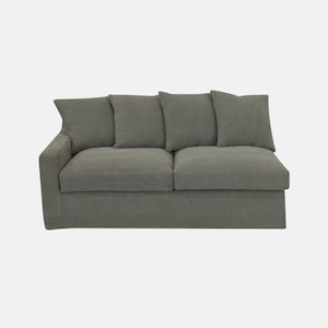 Sofas: Lucca Sectional Sofa LH - Olive