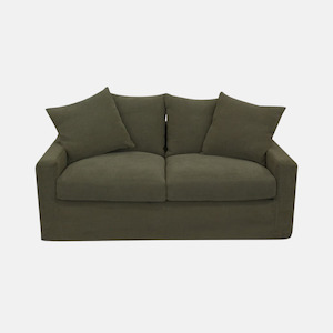 Lucca 2 Seater Sofa - Olive