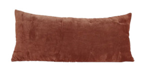 Velvet Lodge Cushion Brick