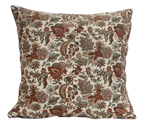 Bedding: Eloise Filled Euro Cushion - Brick