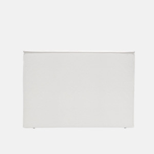 Bedheads: Kelly Slip Cover Bedhead - White