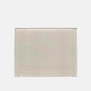 Kelly Slip Cover Bedhead - Oatmeal