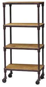 Shelves: Gustav 4 Tier Shelves
