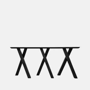 Storage: Wheeler Narrow Console - Black