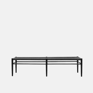 Jaffery Bench -  Black