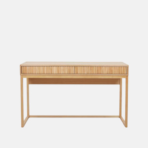 Desks: Benjamin Ripple Desk - Oak