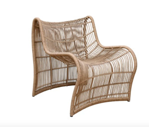Wave Outdoor Chair - Light Natural