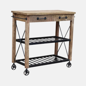 Winton Kitchen Island - Wood