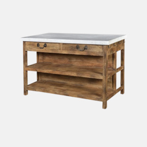 Kitchen Islands: Lars Kitchen Island Large - Natural