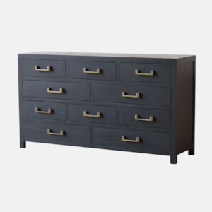 Harlequin Chest of Drawers - Black